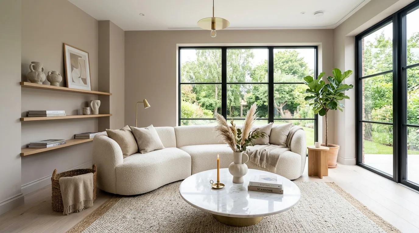 modern vintage decor ideas Curved Furniture