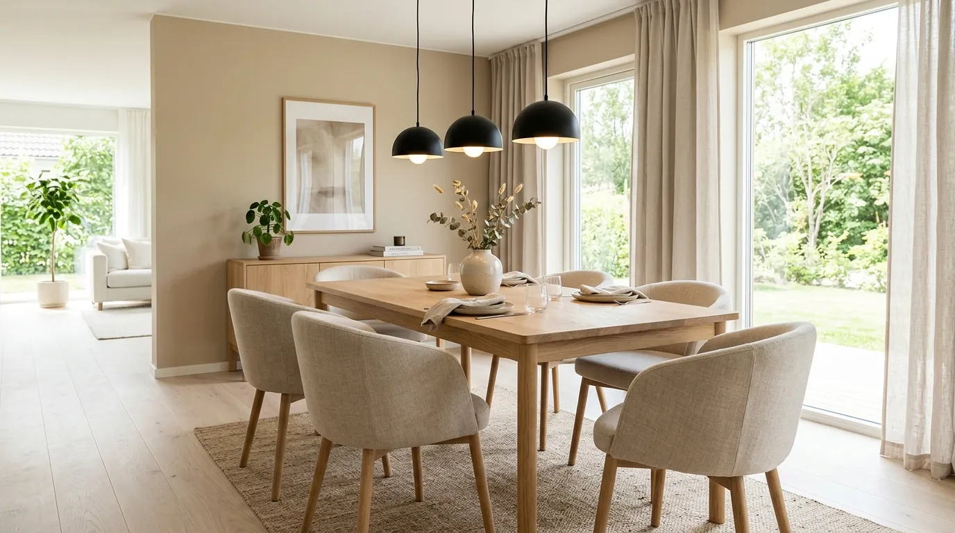 rustic dining room ideas Light Wood Table