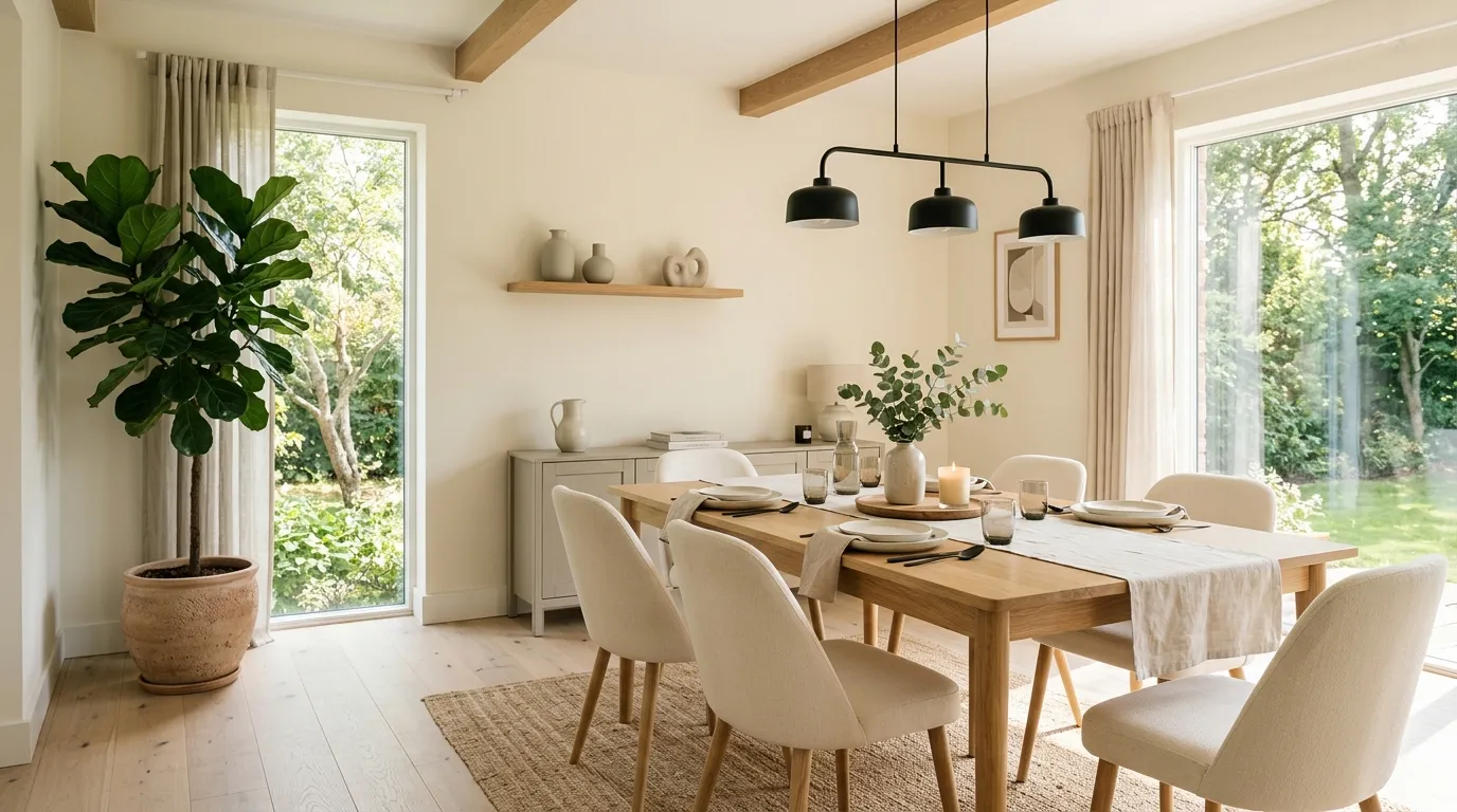 rustic dining room ideas Neutral Color Palette