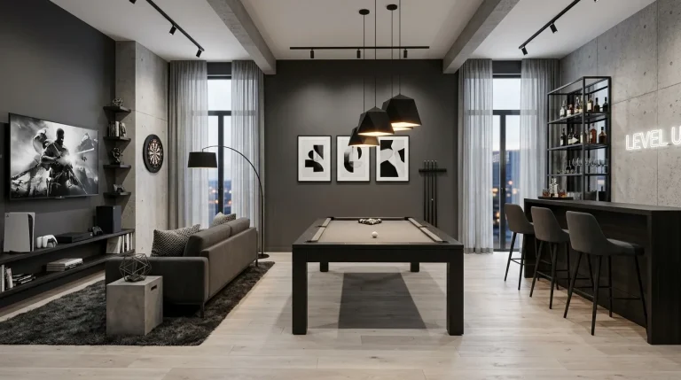 small adult game room ideas