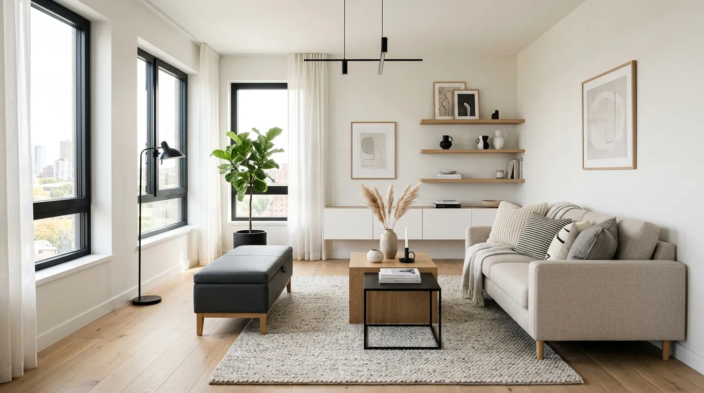 small apartment decorating ideas on a budget Multifunctional Furniture