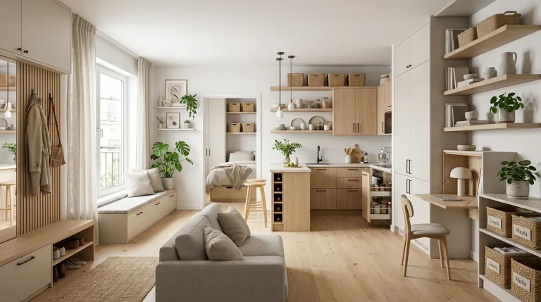 small apartment storage ideas for every room
