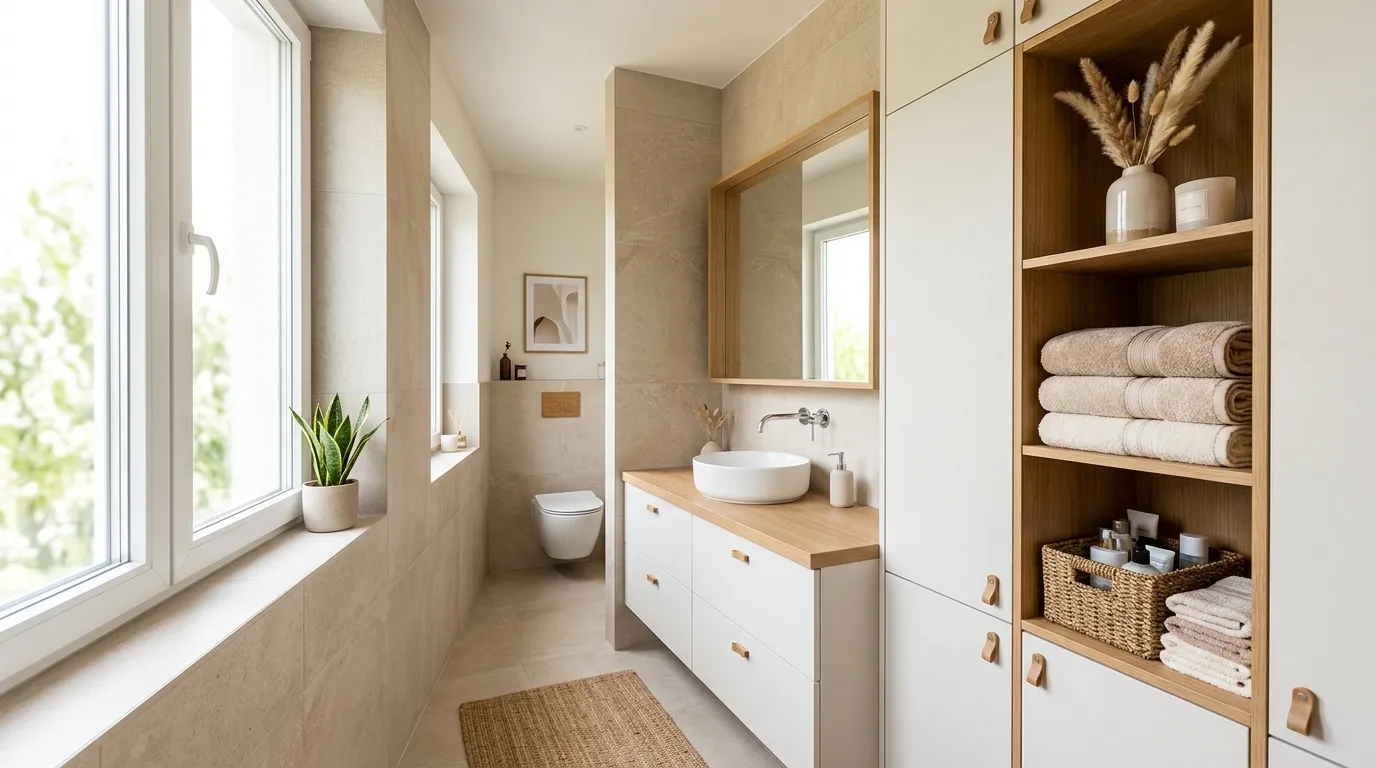 small bathroom storage ideas Slim Storage Towers