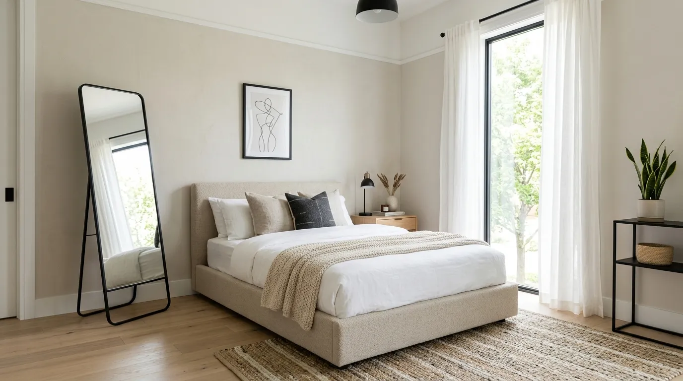small guest room ideas Full-Length Mirror