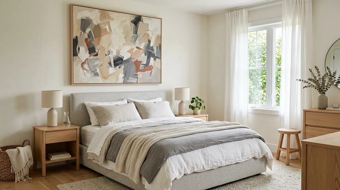 small guest room ideas Minimal Wall Art