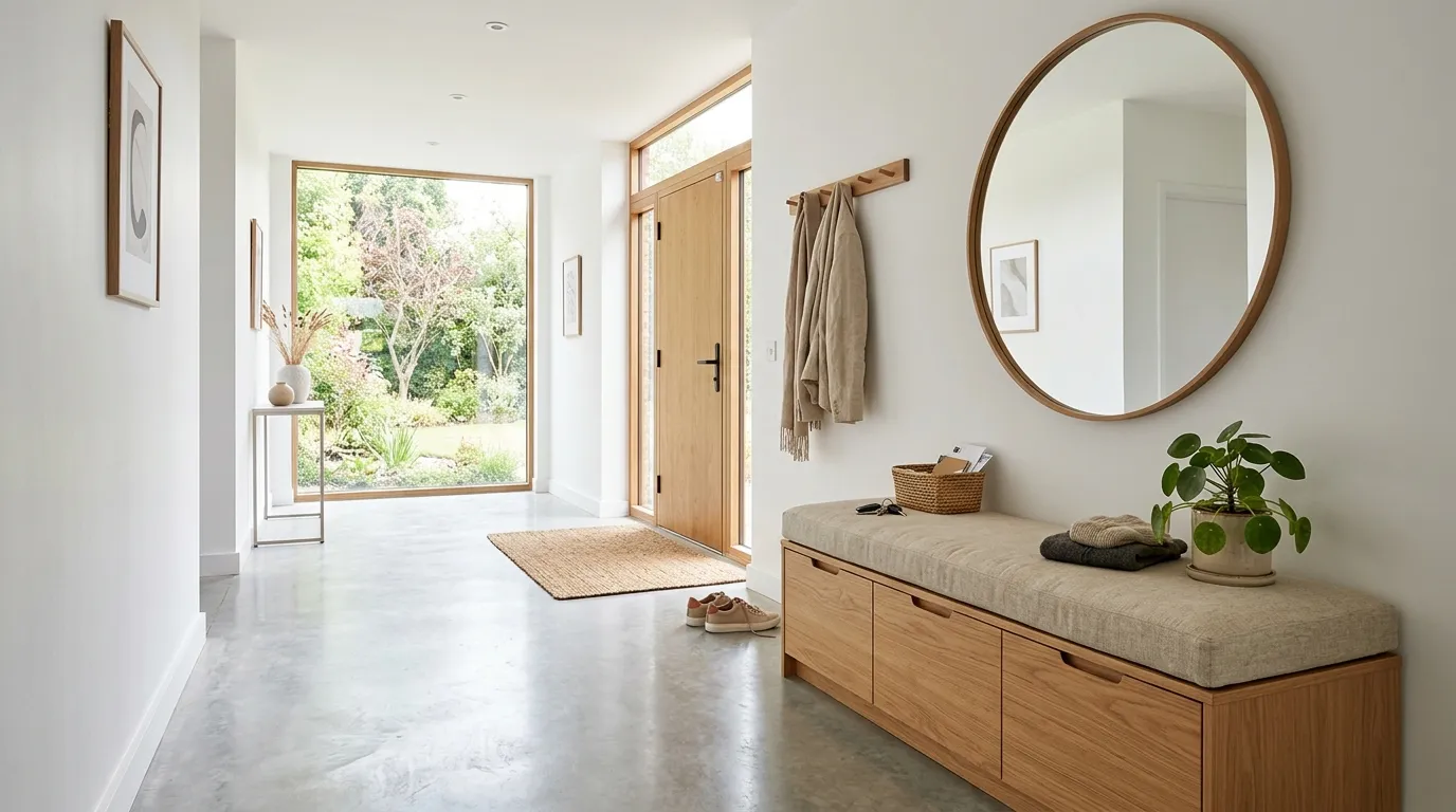 smart entrance hall ideas Multi-Use Bench
