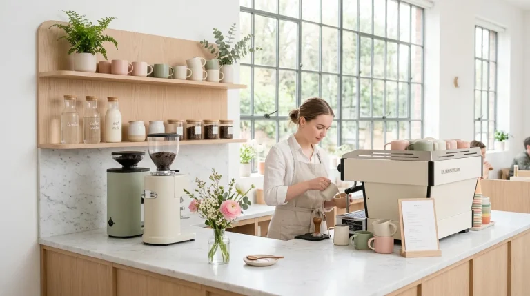 spring coffee bar decor ideas