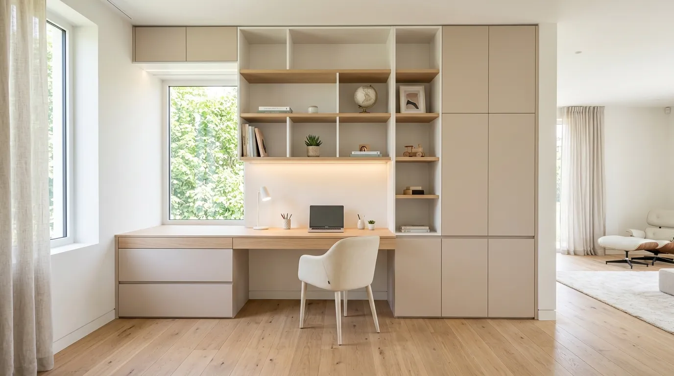 study table designs for kids luxury Built-In Storage