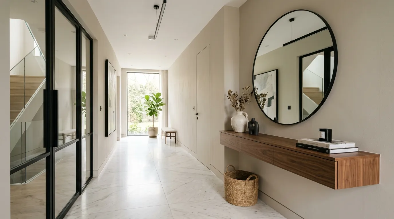 stunning hallway ideas Statement Console