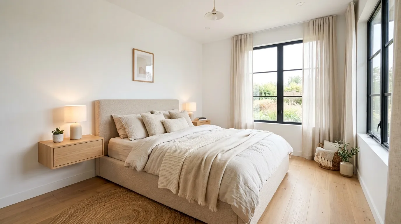 tiny bedroom ideas aesthetic Floating Nightstands