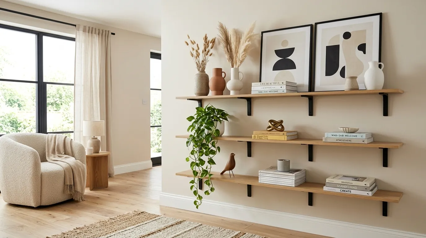 vertical decor ideas Floating Shelves