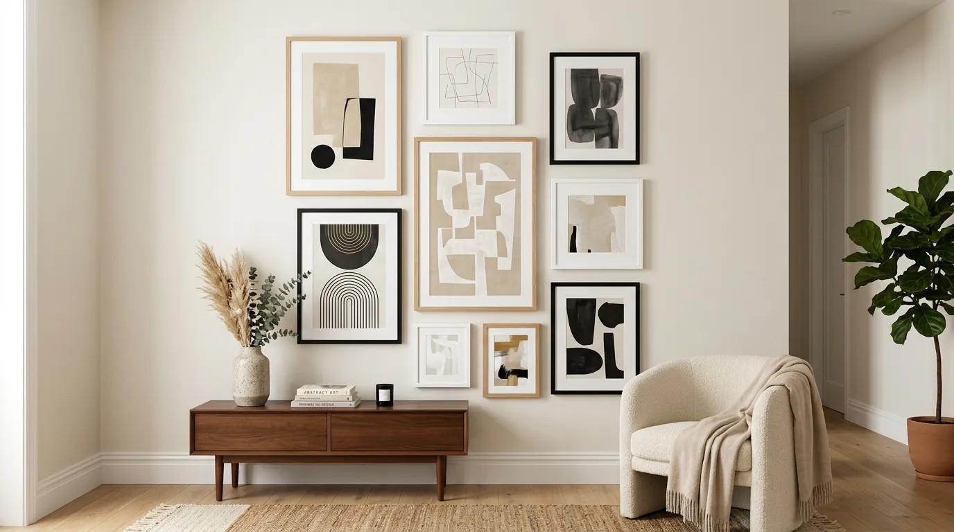 vertical decor ideas Gallery Wall