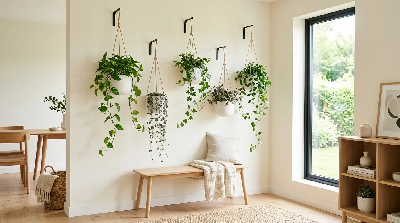 vertical decor ideas Hanging Plants