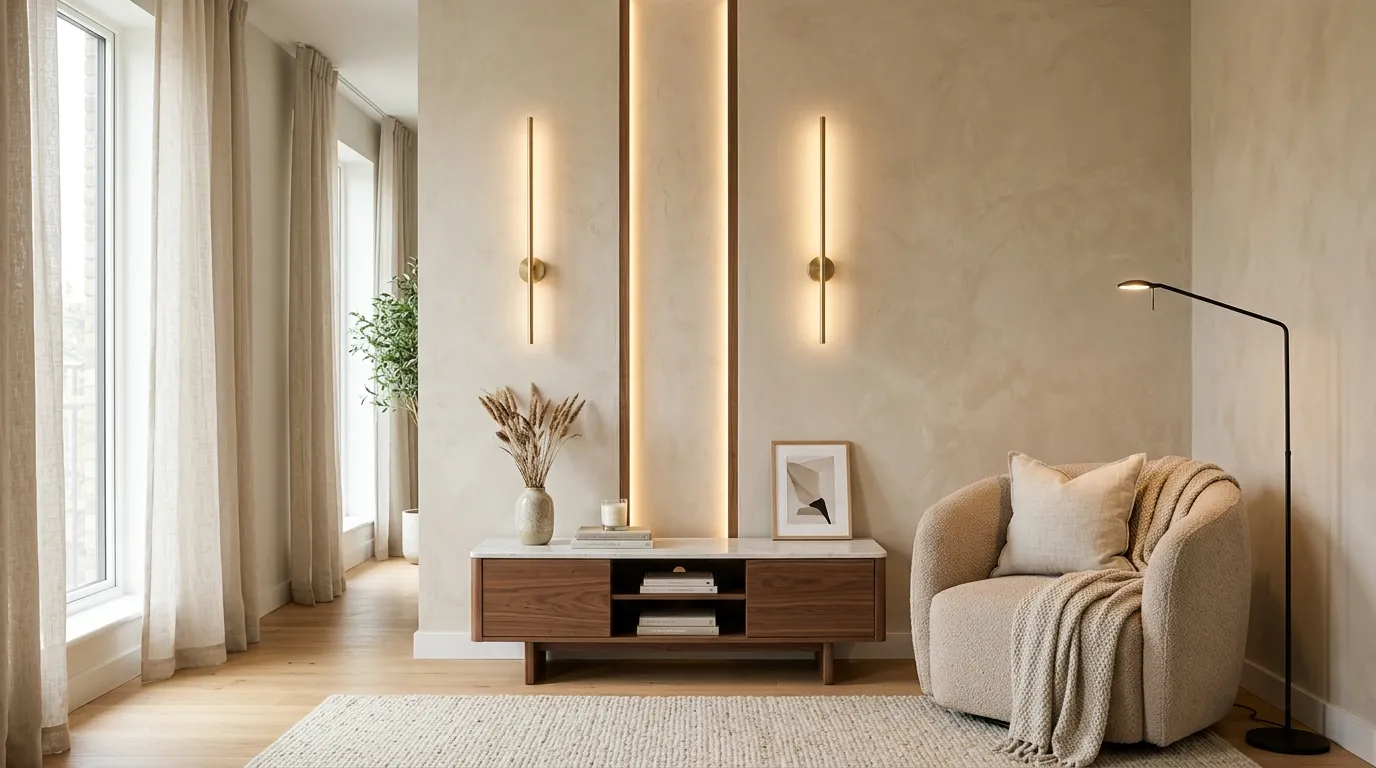 vertical decor ideas Statement Lighting