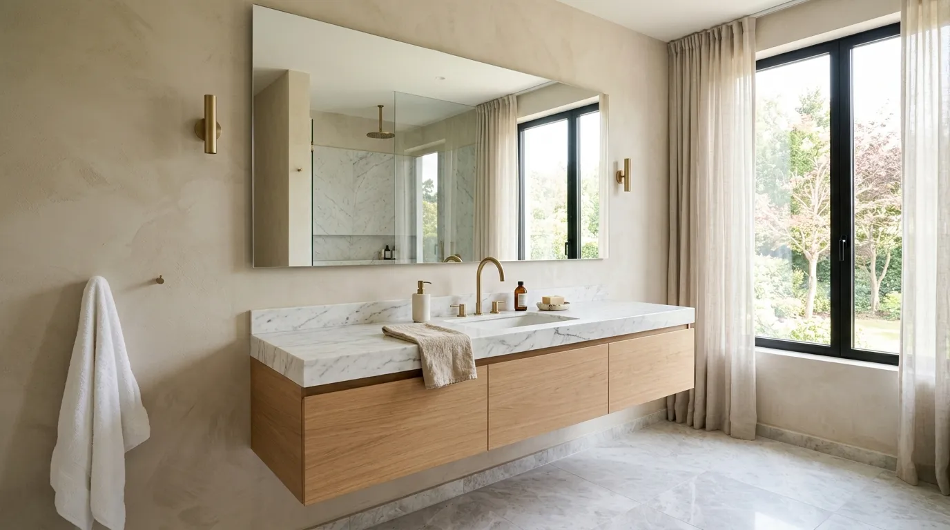 vintage bathroom ideas Marble Vanity