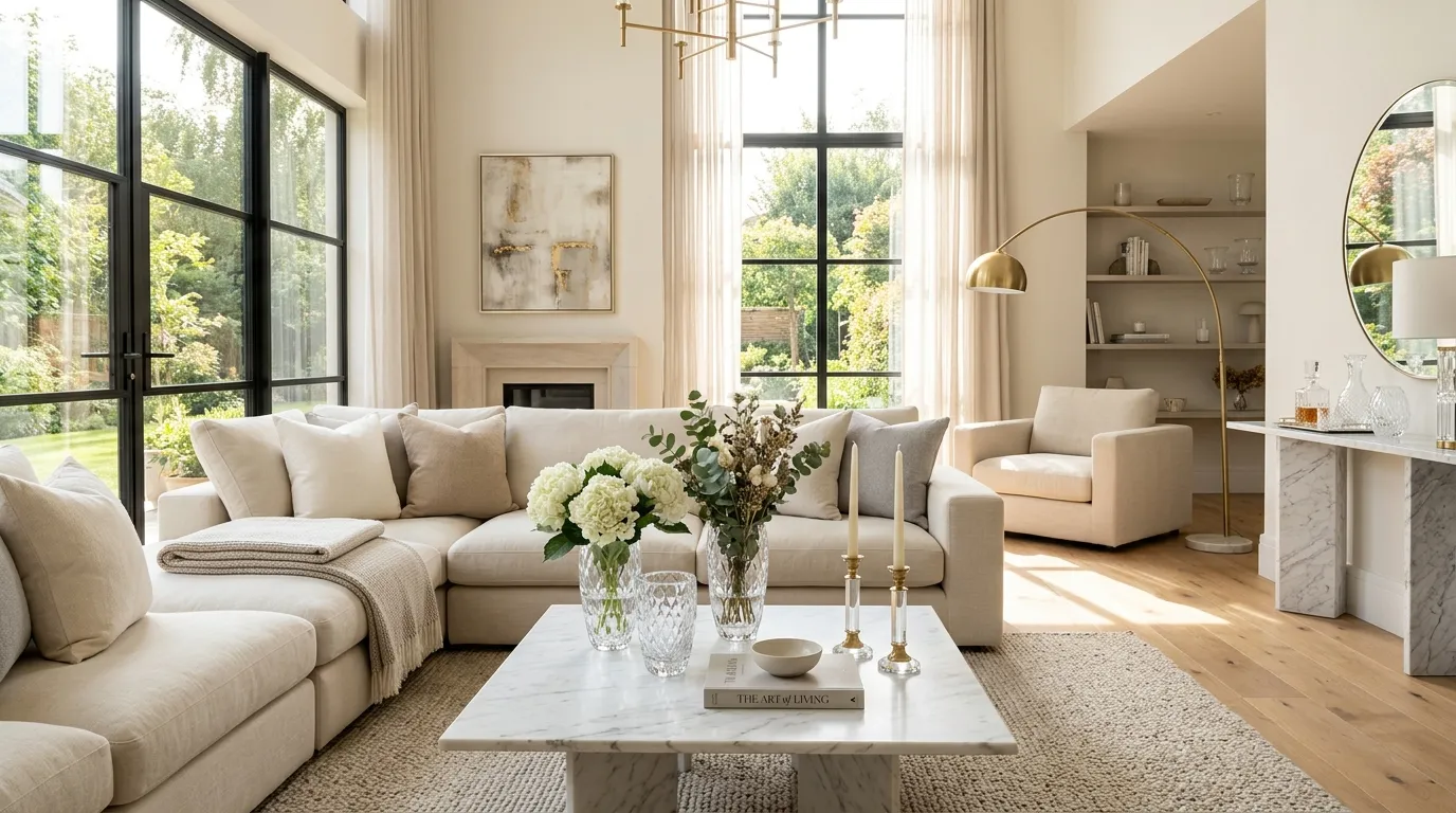 vintage home decor ideas Crystal Glass Accents