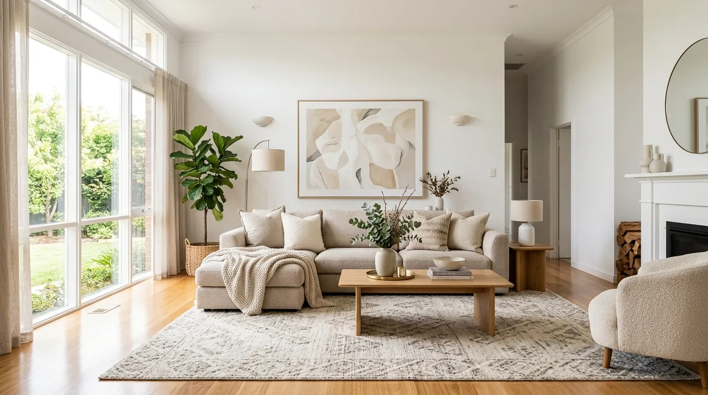 vintage living room decor ideas Patterned Area Rug