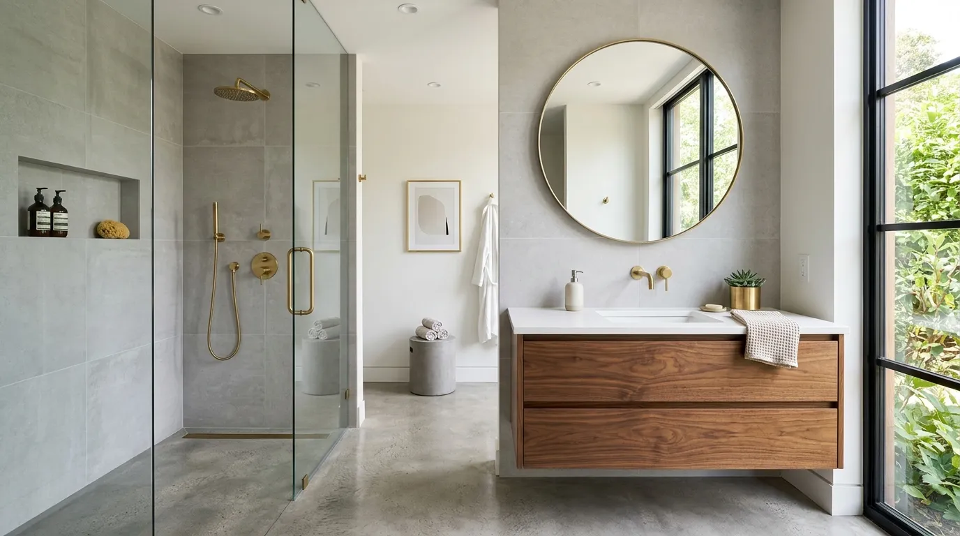 walk in shower ideas Wall-Mounted Hardware