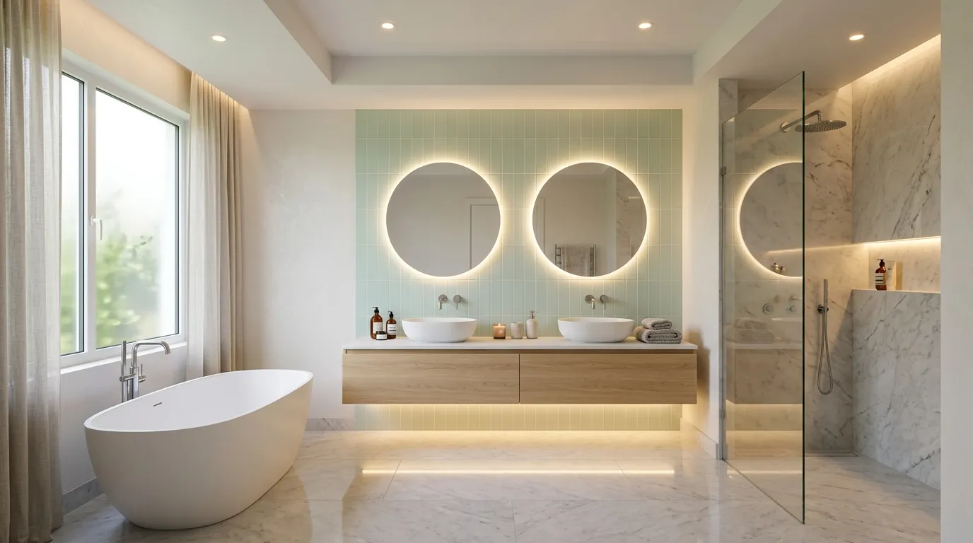 y2k bathroom LED Glow Lighting