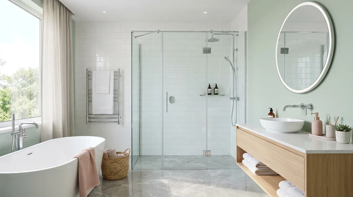 y2k bathroom Transparent Glass Elements
