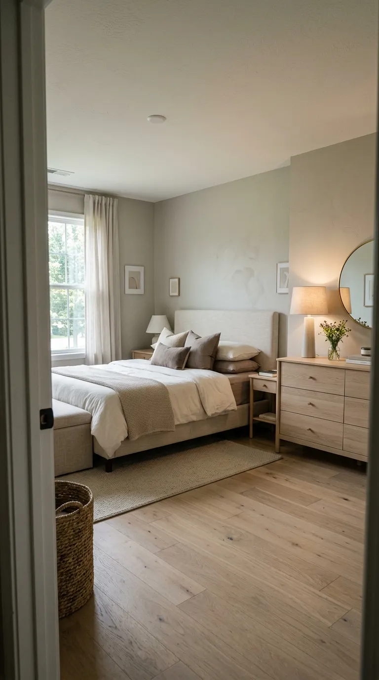 bedroom color palette Soft Greige Balance
