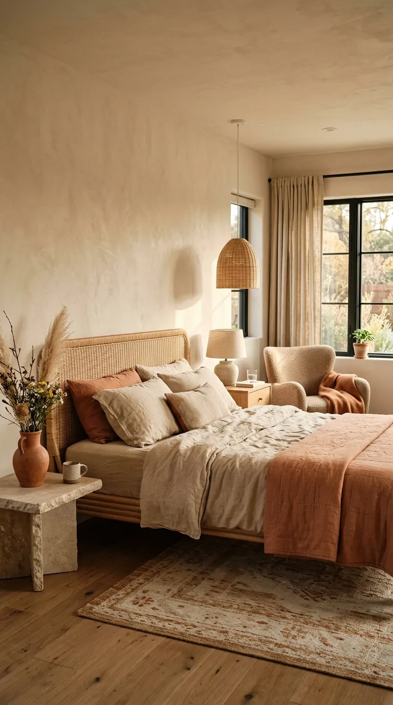 bedroom color palette Terracotta And Sand