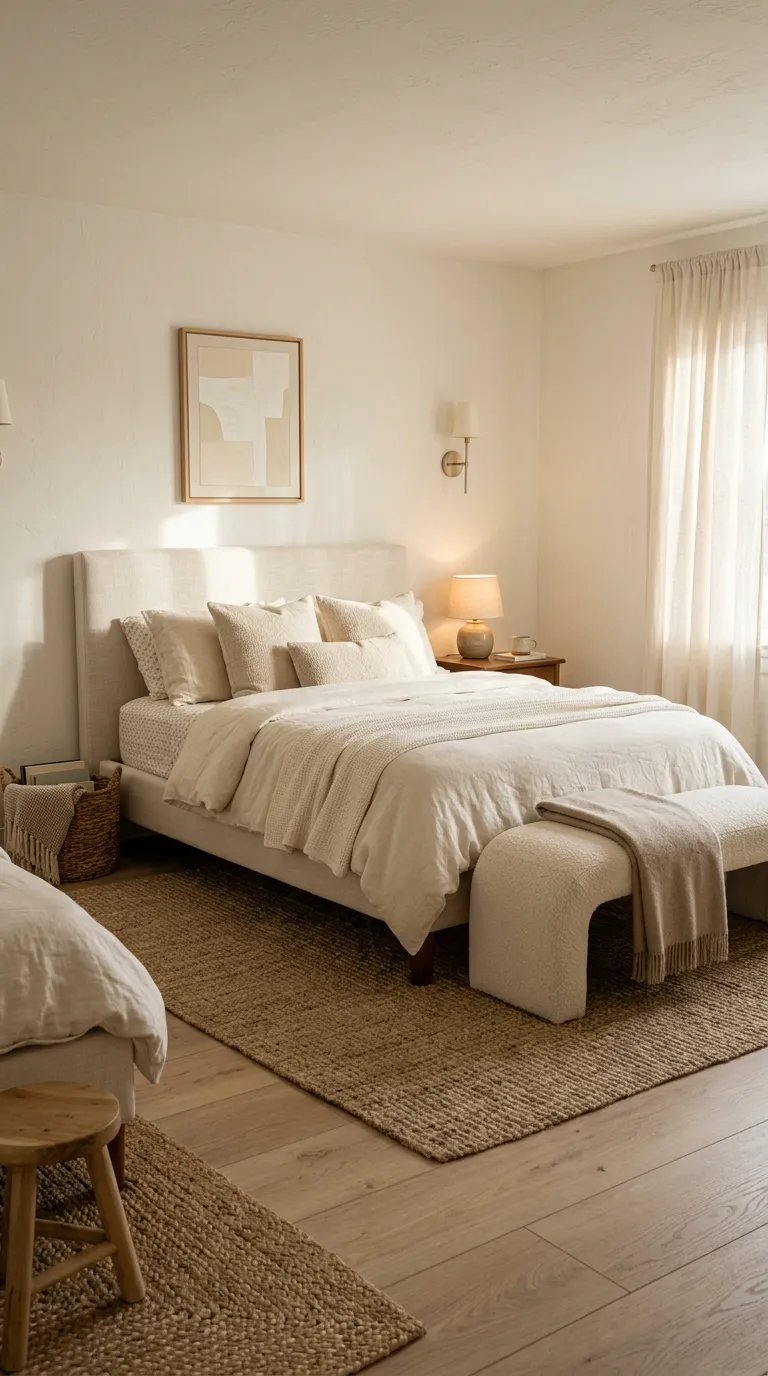 bedroom color palette Warm Ivory Layers