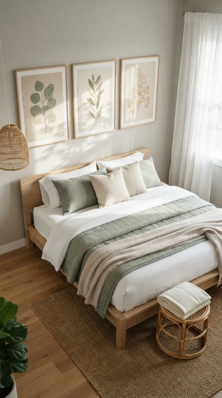 bedroom wall decor ideas for women Nature-Inspired Wall Art