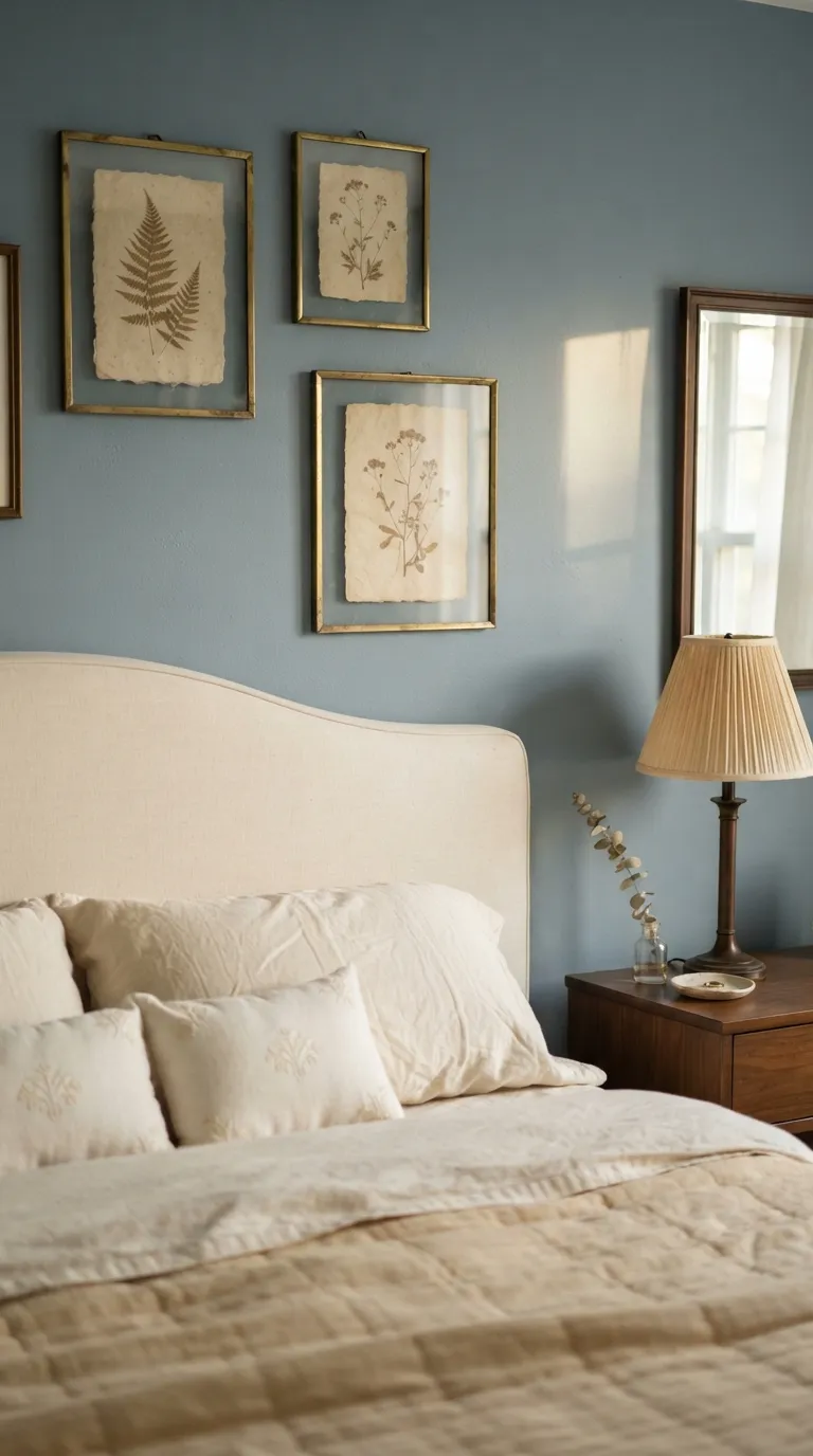 bedroom wall decor ideas for women Vintage Brass Frames