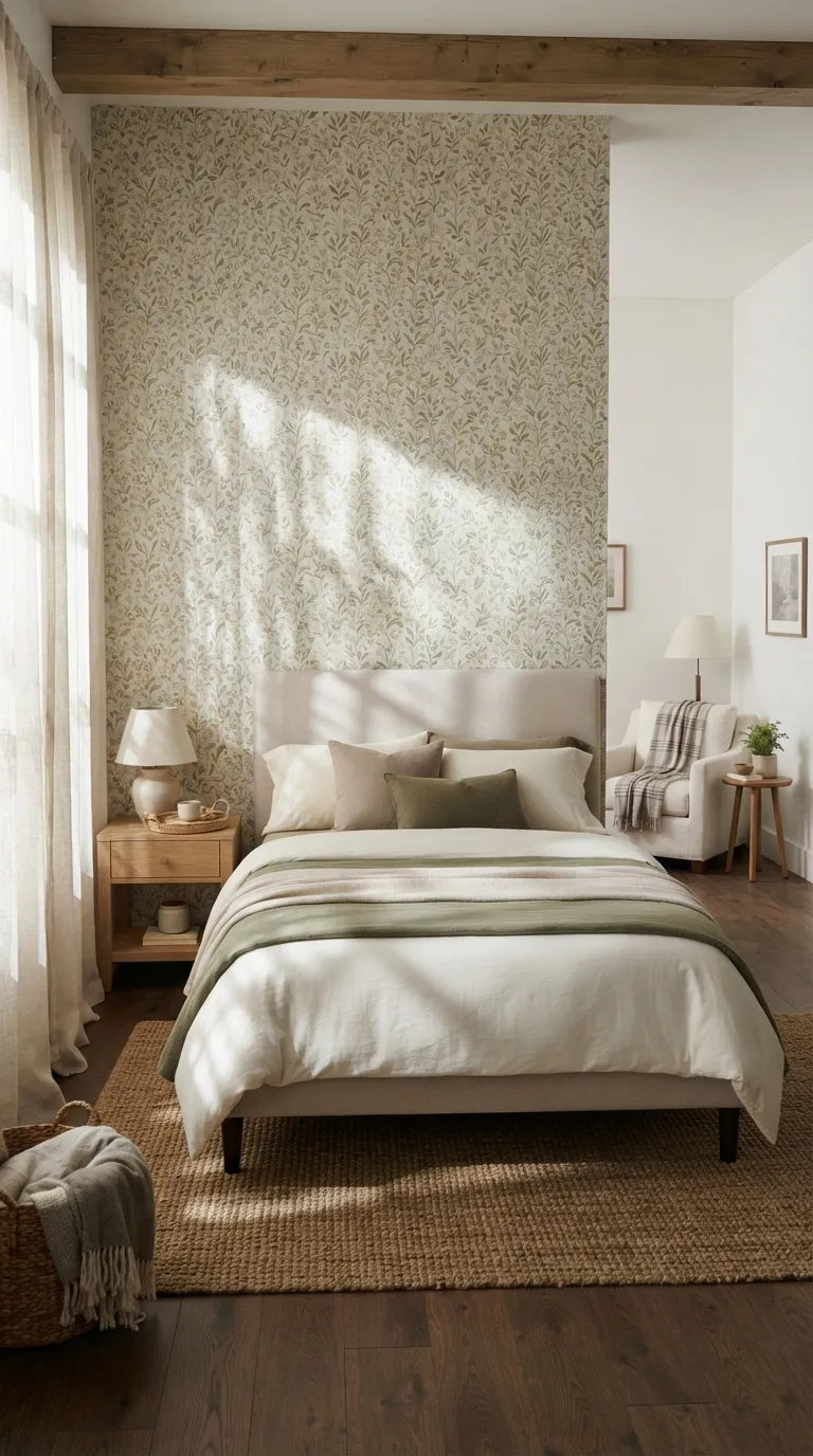 bedroom wall decor ideas for women Wallpaper Accent Wall
