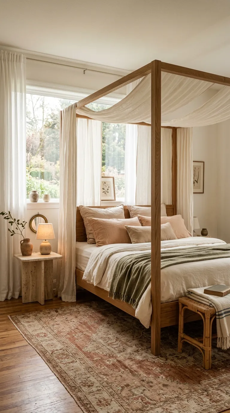 boho bedrooms for women Canopy Bed Romance