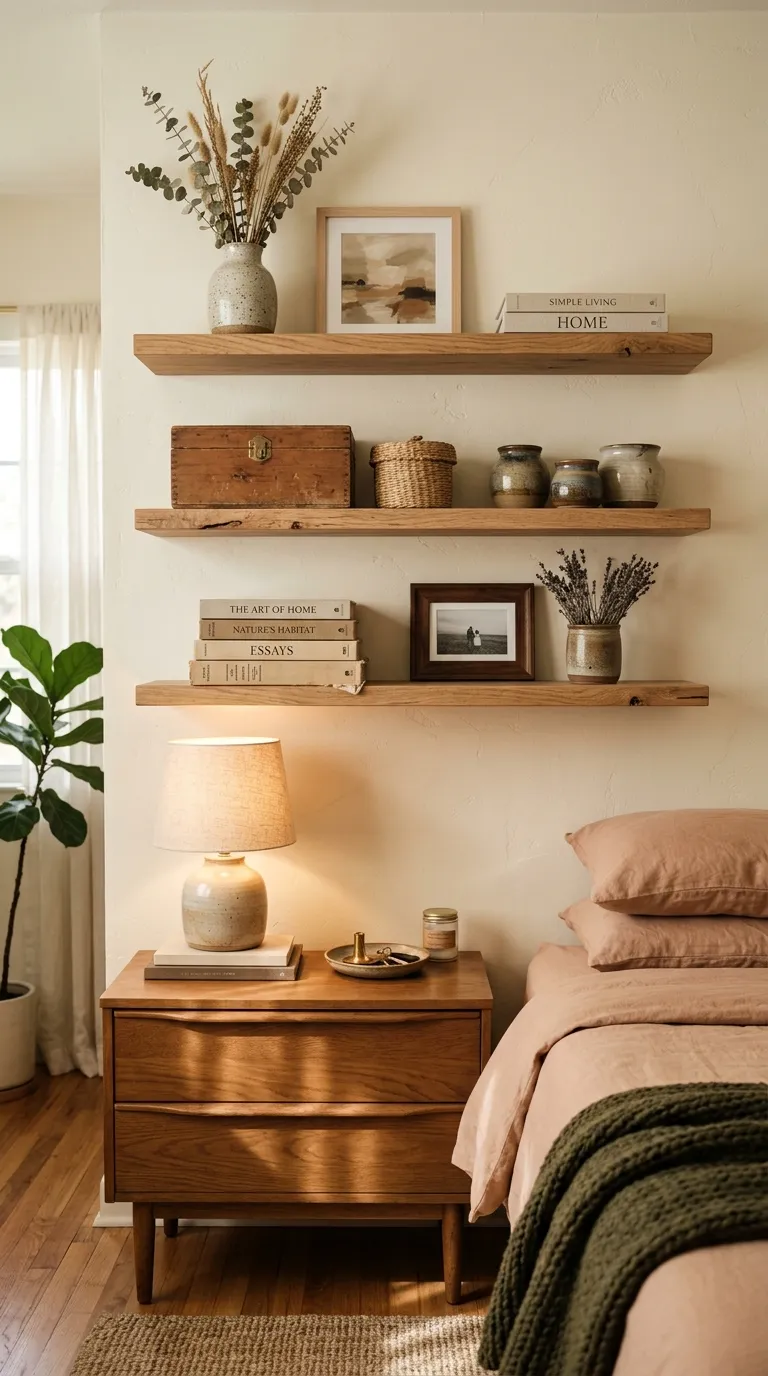 boho bedrooms for women Personal Display Shelves
