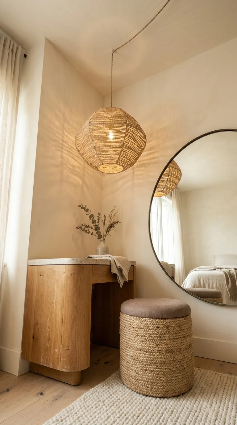 boho bedrooms for women Statement Pendant Corner