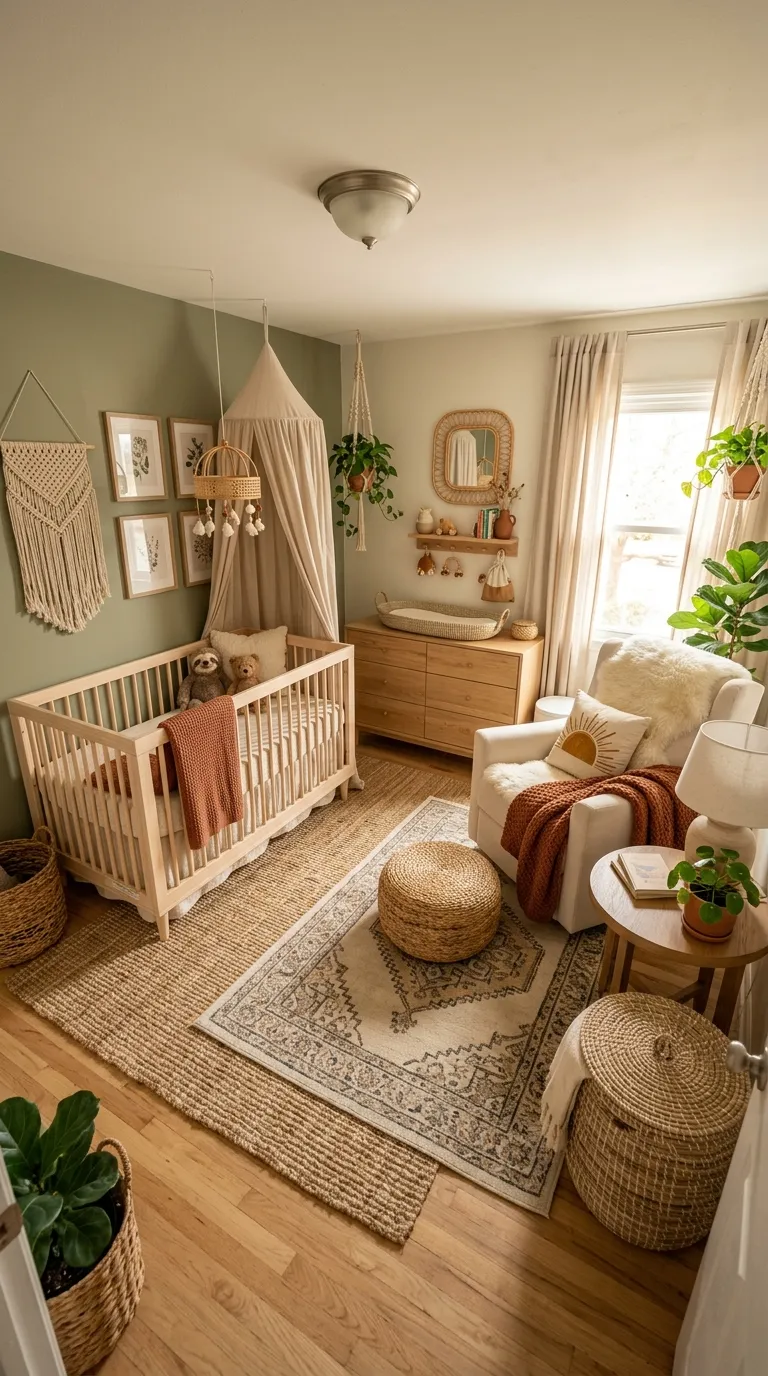 boho nursery decor ideas Boho Nursery Decor Ideas