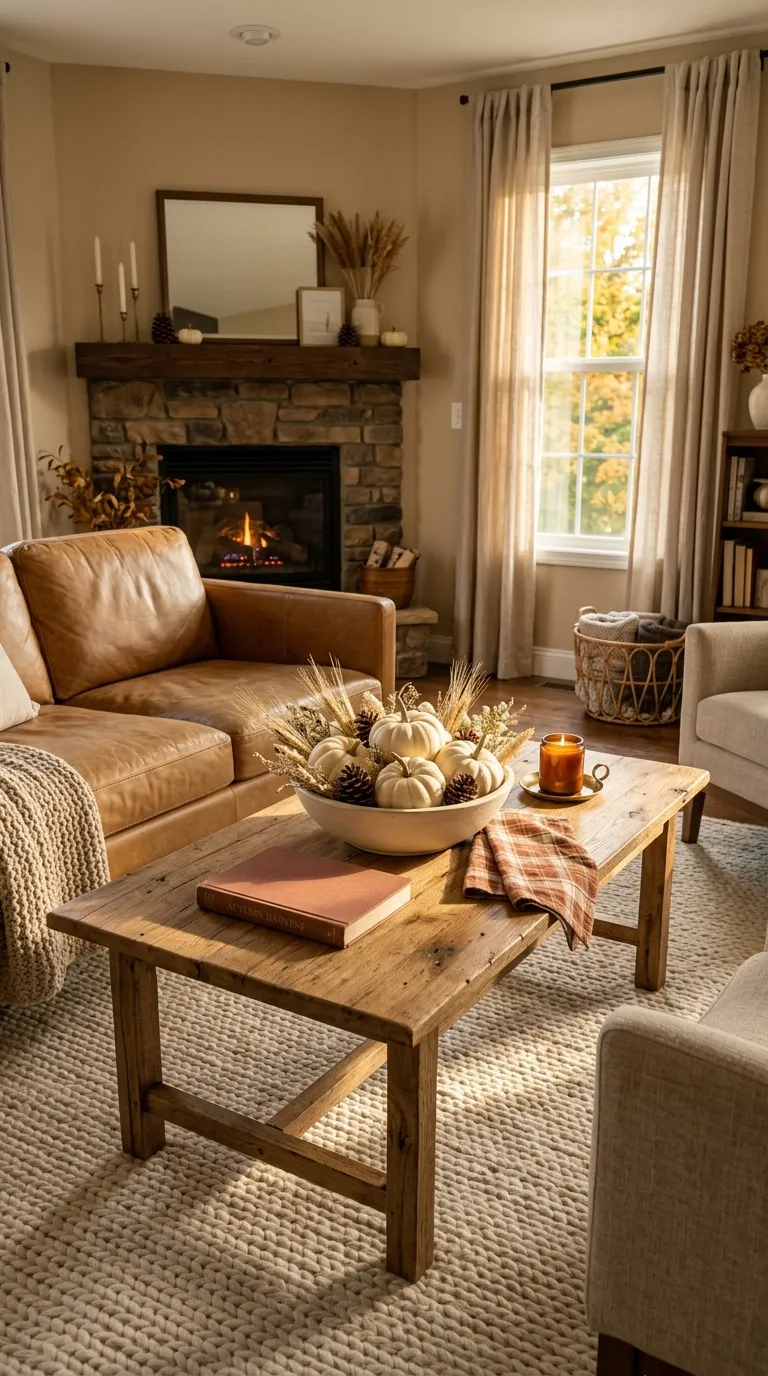 coffee tables ideas decorations Use Seasonal Decor