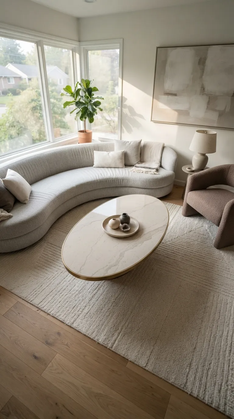 coffee tables ideas gold Gold Oval Tables
