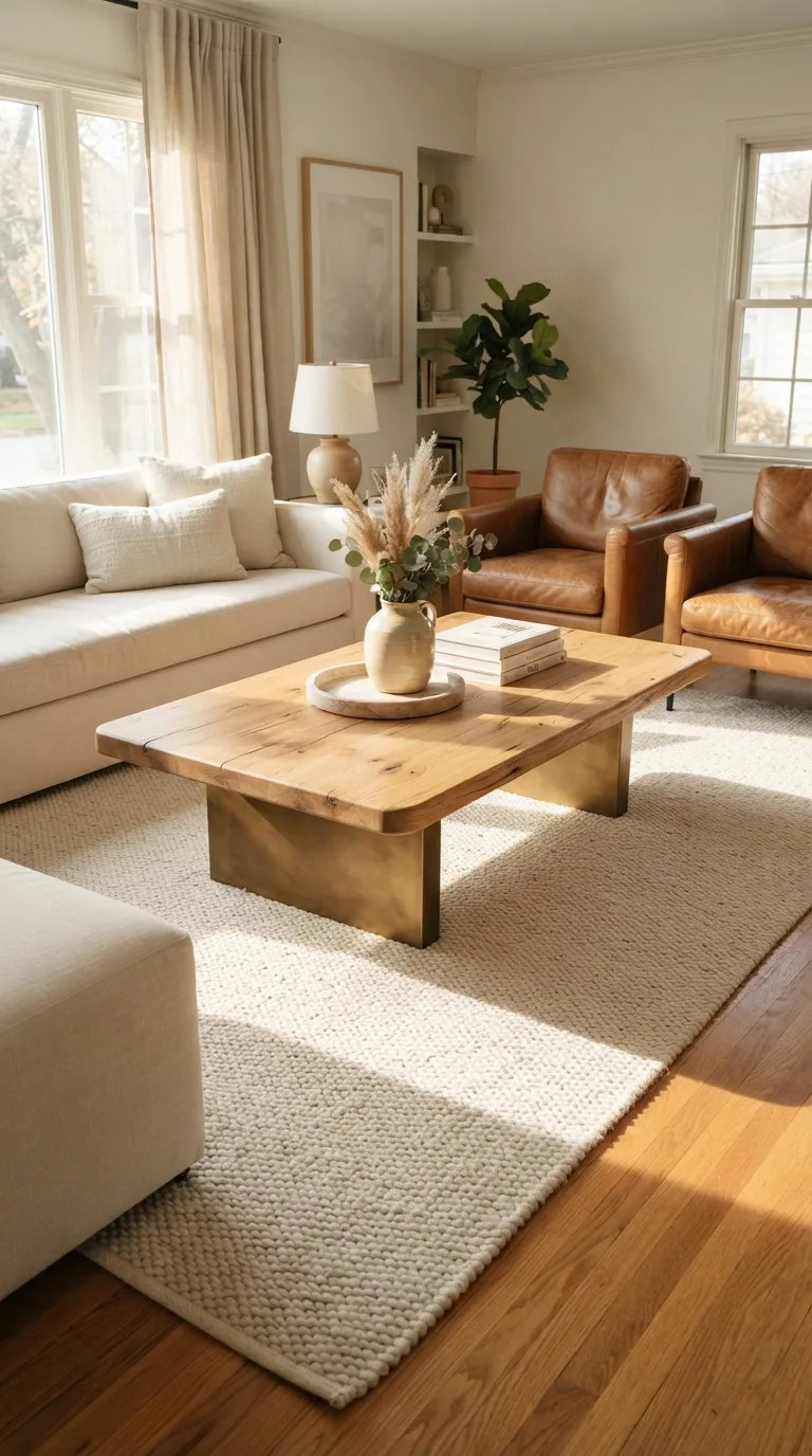 coffee tables ideas gold Gold With Wood