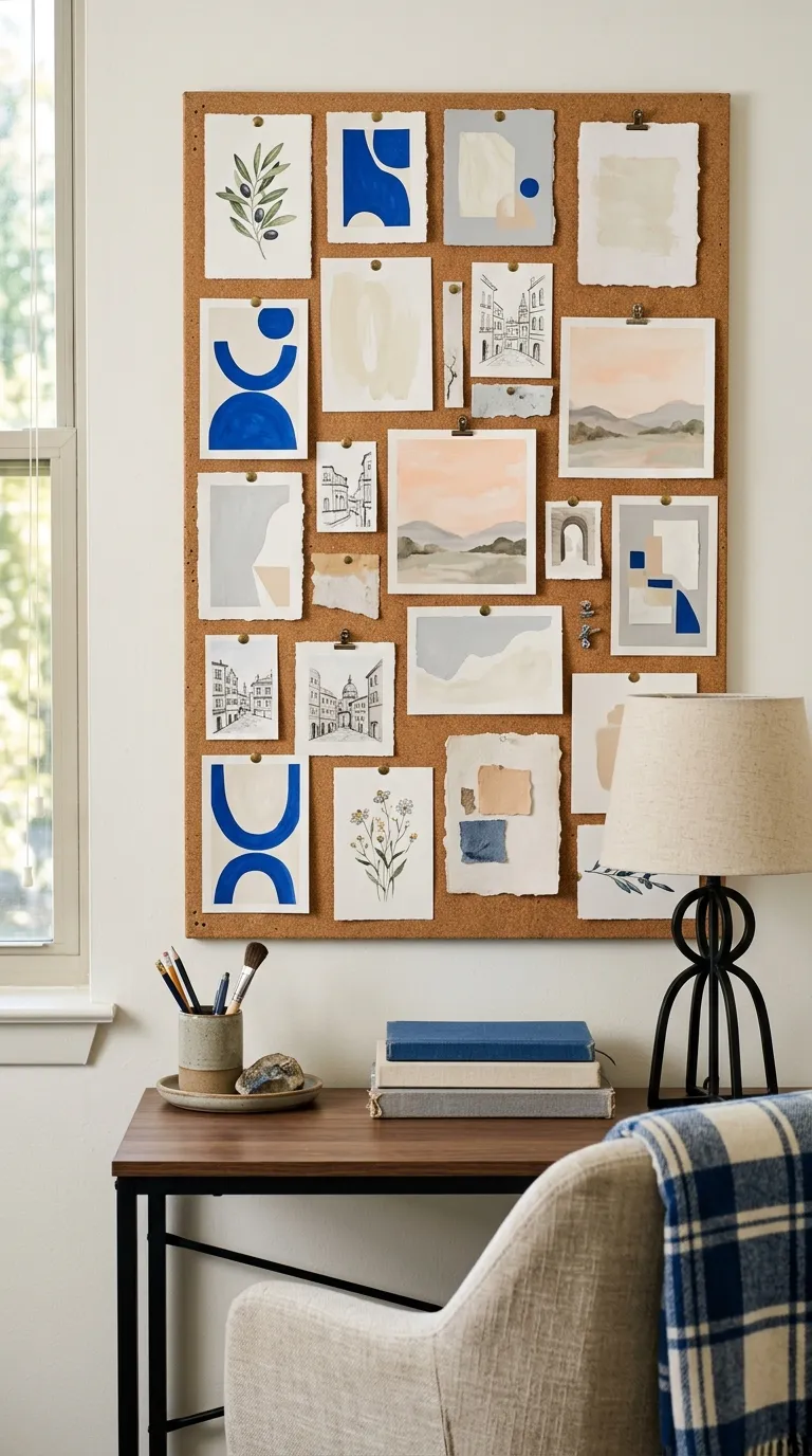 college cork board ideas Hang Mini Art Prints