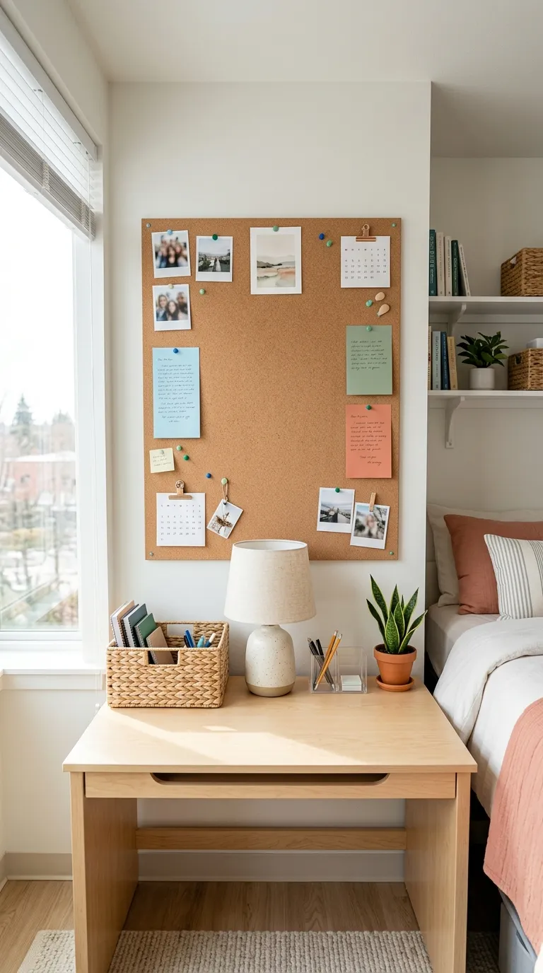 college cork board ideas Leave Room to Grow