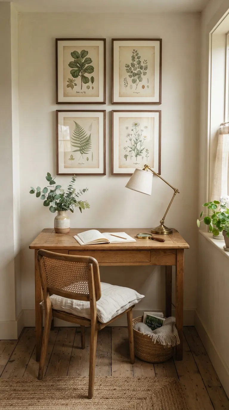 cottagecore vintage decor ideas Botanical Vintage Prints