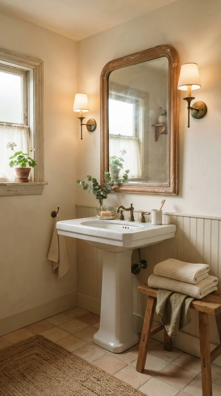 cottagecore vintage decor ideas Thrifted Mirror Moments