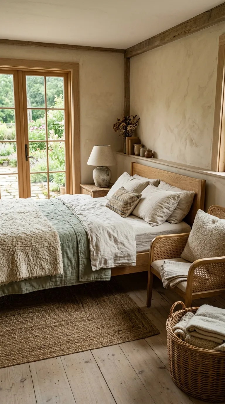 cozy cottagecore aesthetic room ideas Layered Cottage Textures