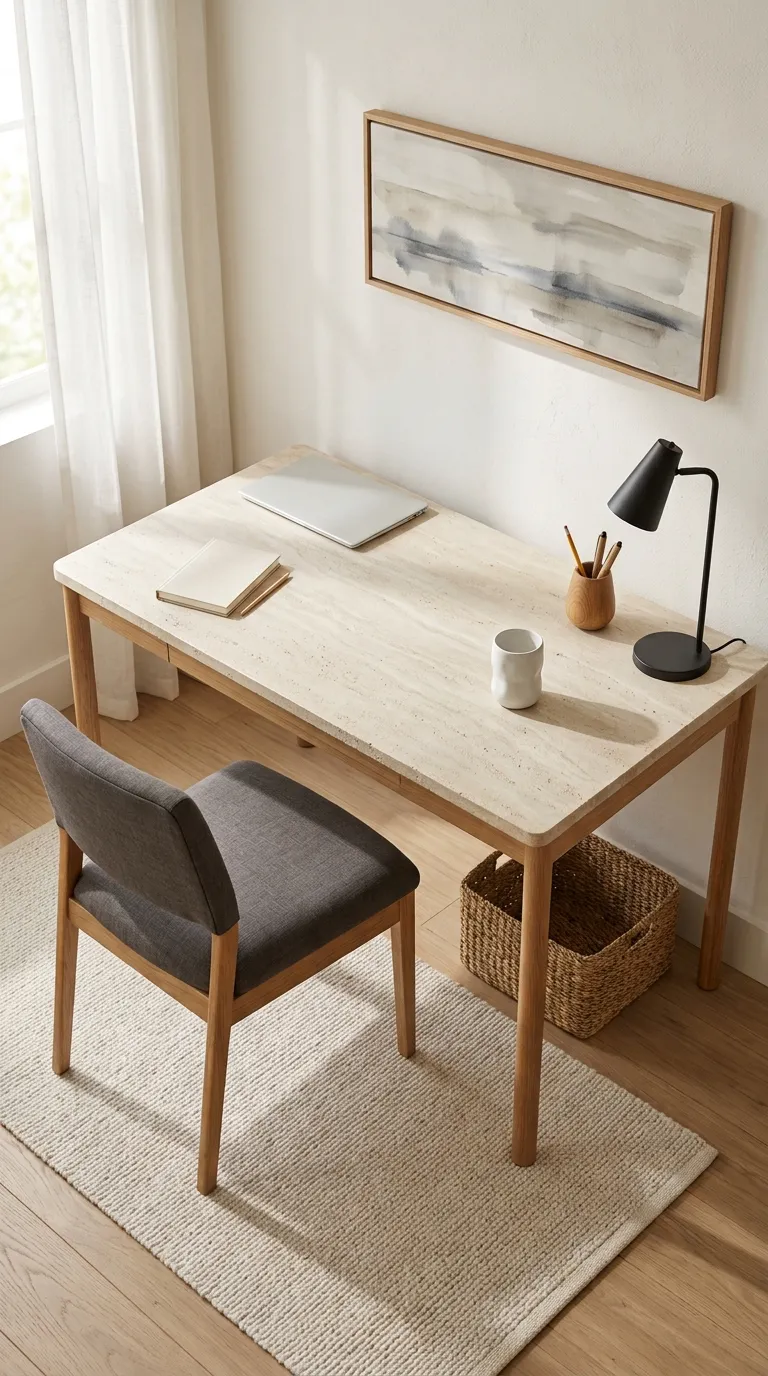 cozy desk setup inspiration Minimal Desktop Styling