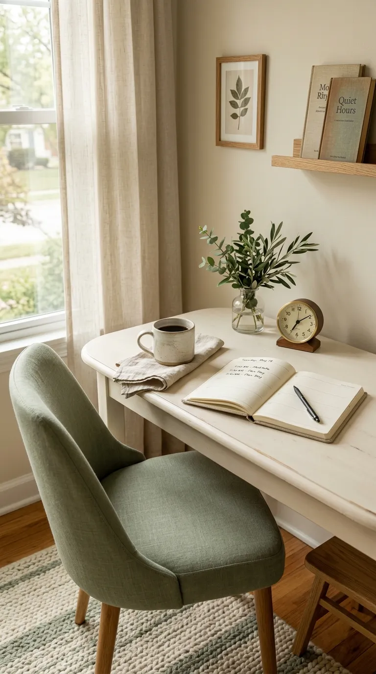cozy desk setup inspiration Polished Morning Routine