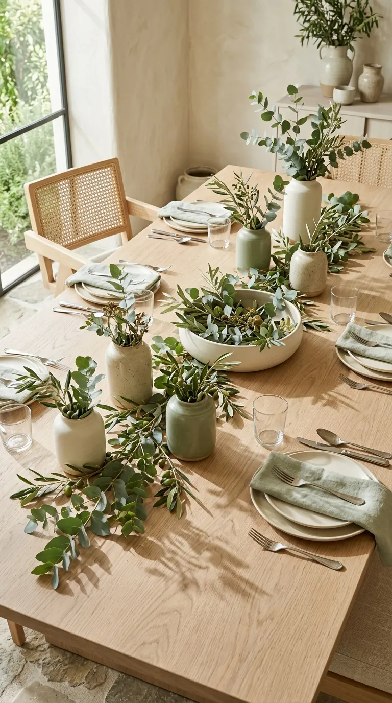 dinning room decoration idea Natural Centerpiece