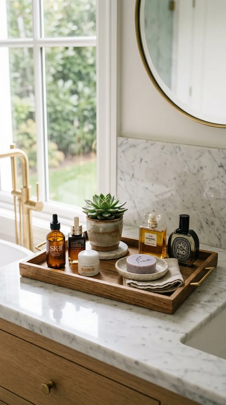 DIY bathroom storage ideas DIY Vanity Trays
