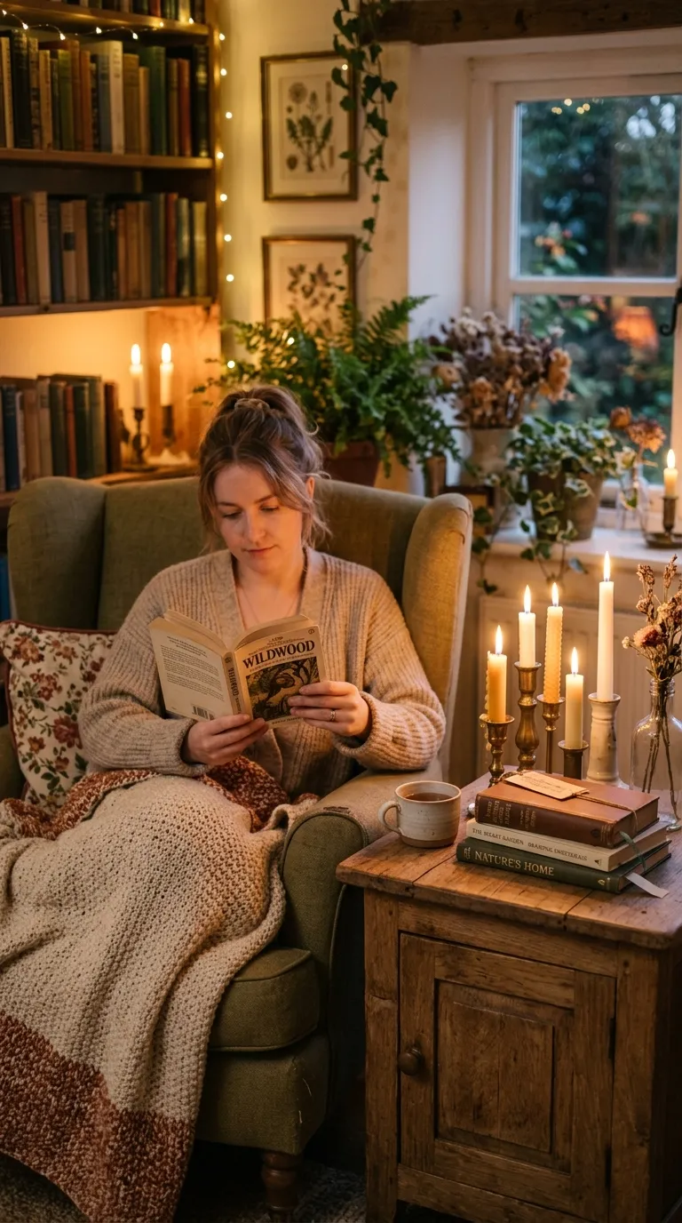 DIY cottagecore decor ideas Cozy Candle Corners