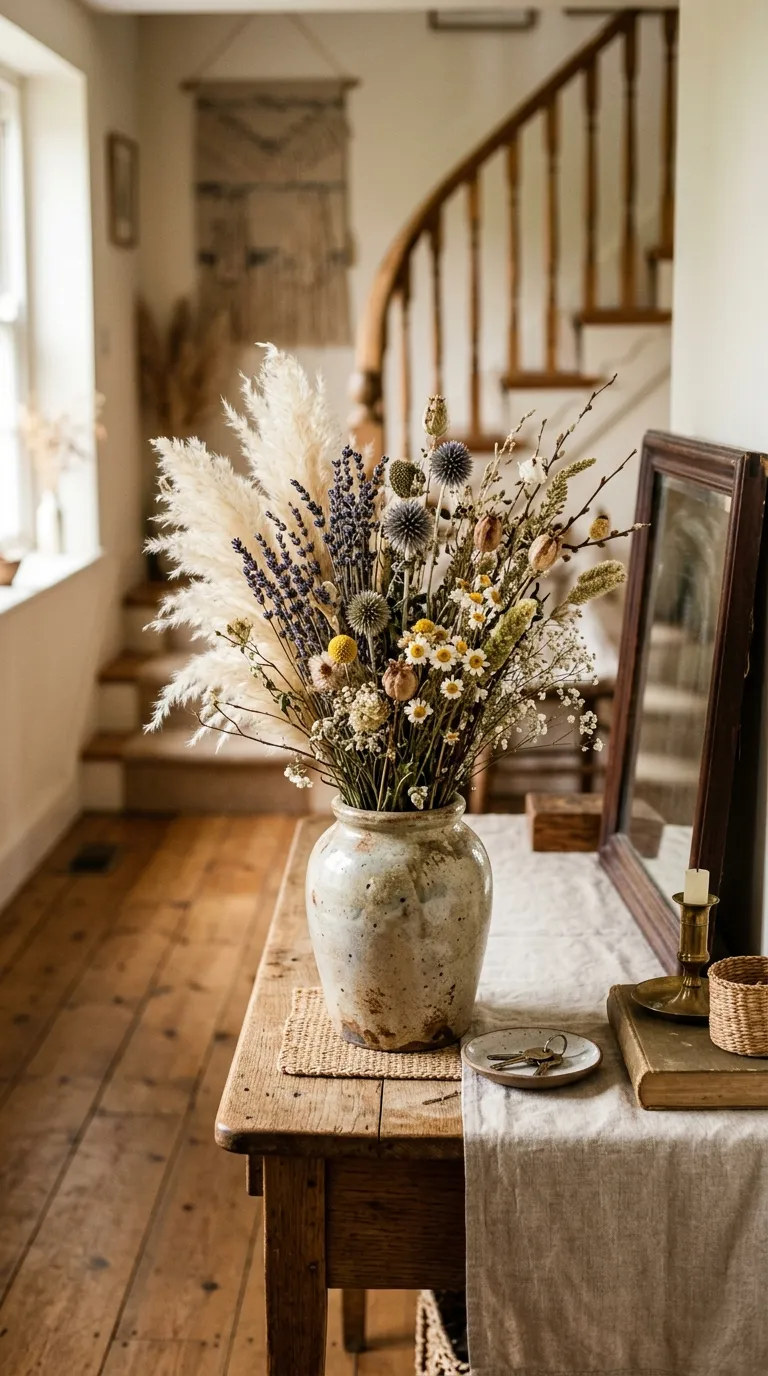 DIY cottagecore decor ideas Dried Flower Arrangements
