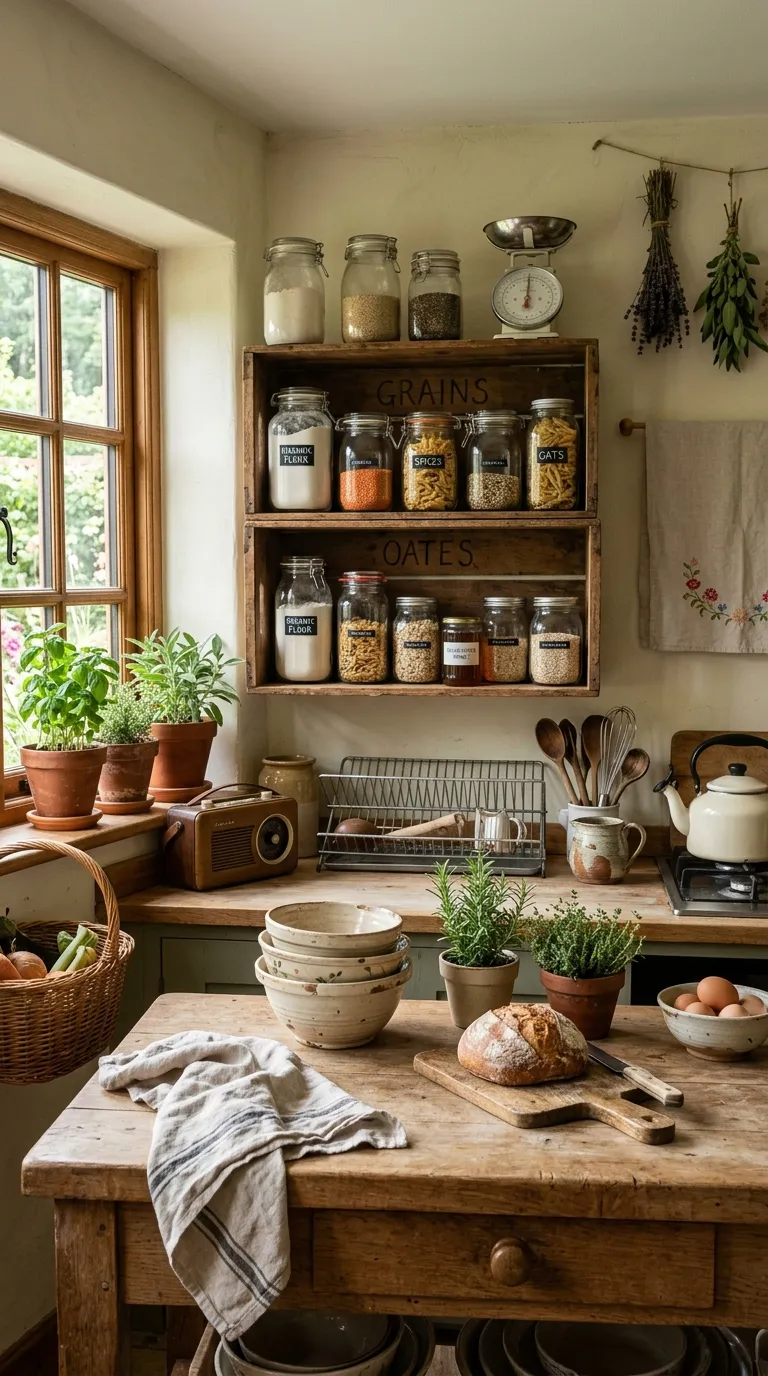 DIY cottagecore decor ideas Repurposed Kitchen Decor