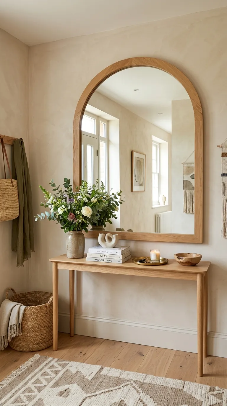entry hallway decor ideas Statement Mirrors